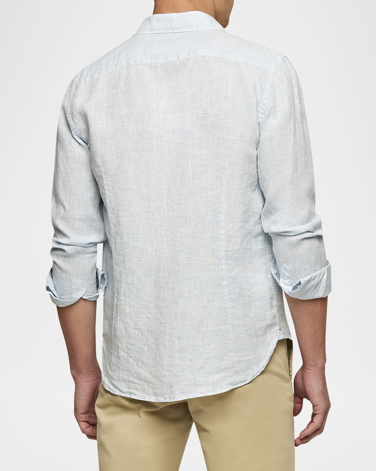 Orlebar Brown Men 's Giles Linen Sport Shirt