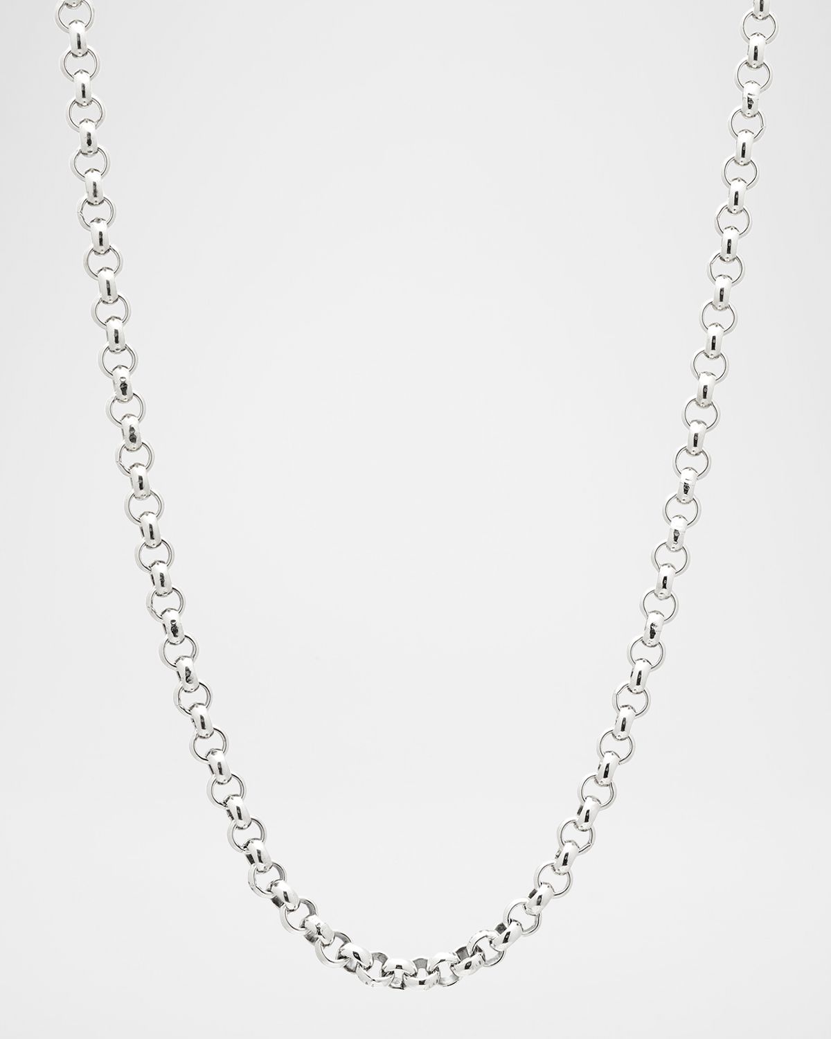 Konstantino Men 's Sterling Silver Cable Chain Necklace, 20"L