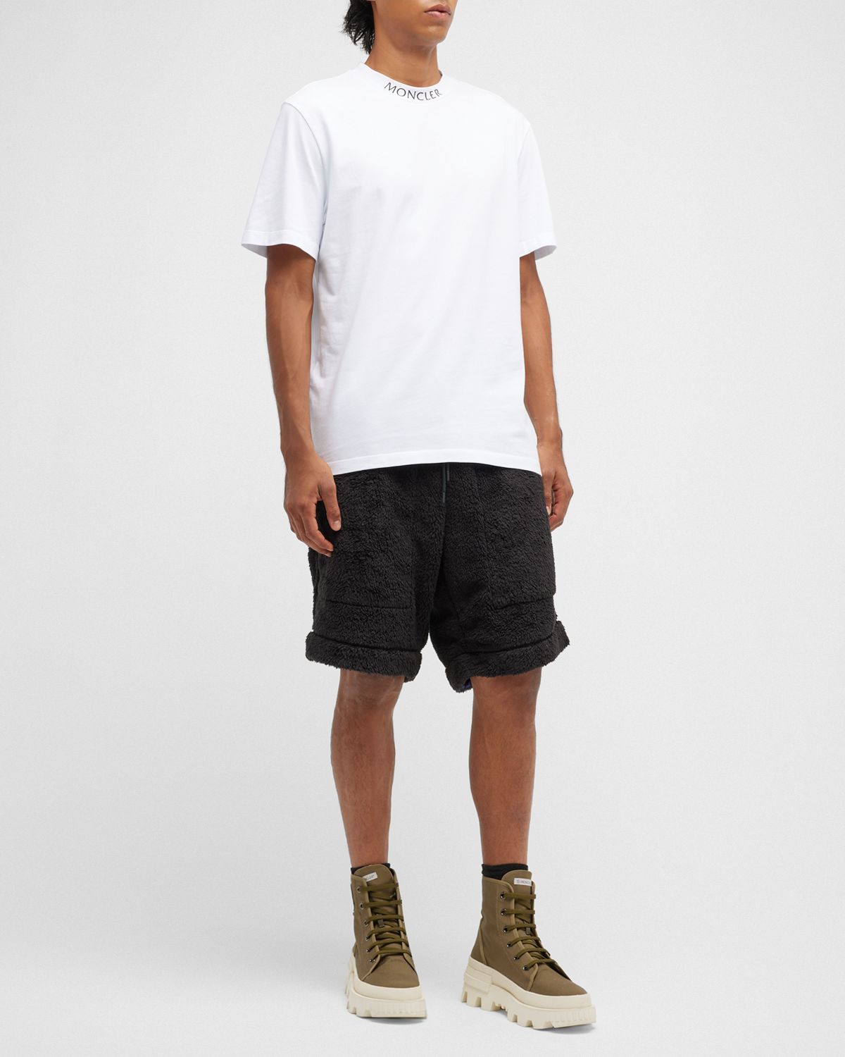 Moncler Men 's Logo-Neck T-Shirt