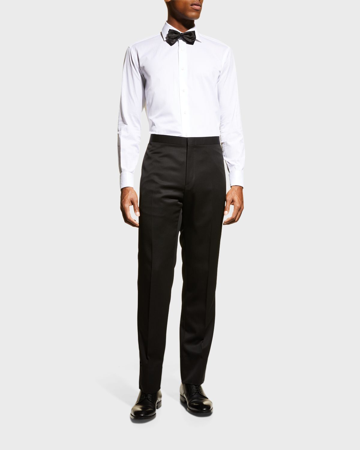 Brioni Men 's Wool Tuxedo Pants