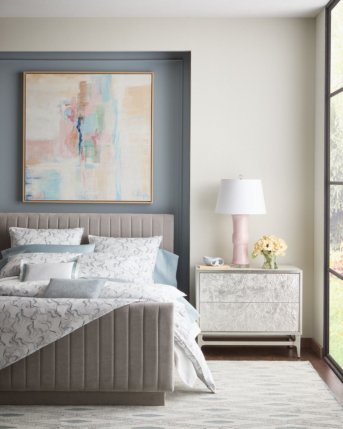 Sferra Perrio Full/Queen Coverlet