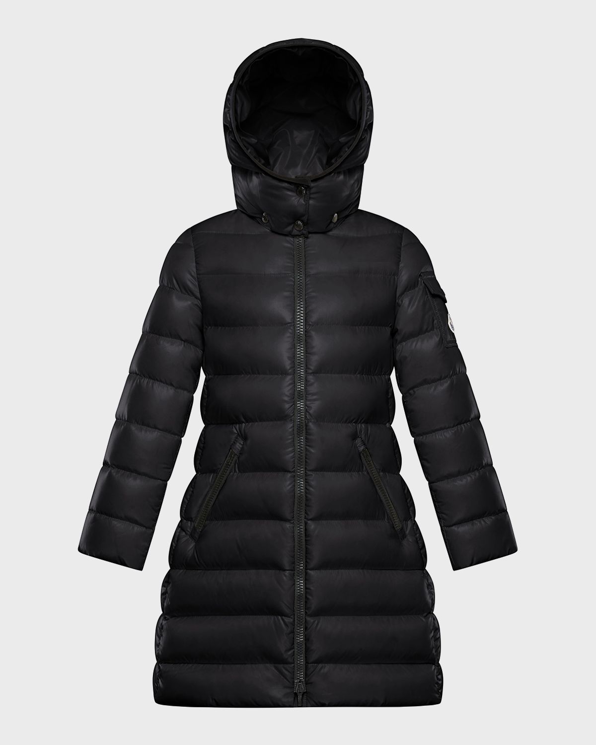 Moncler Girl 's Moka Long Puffer Coat