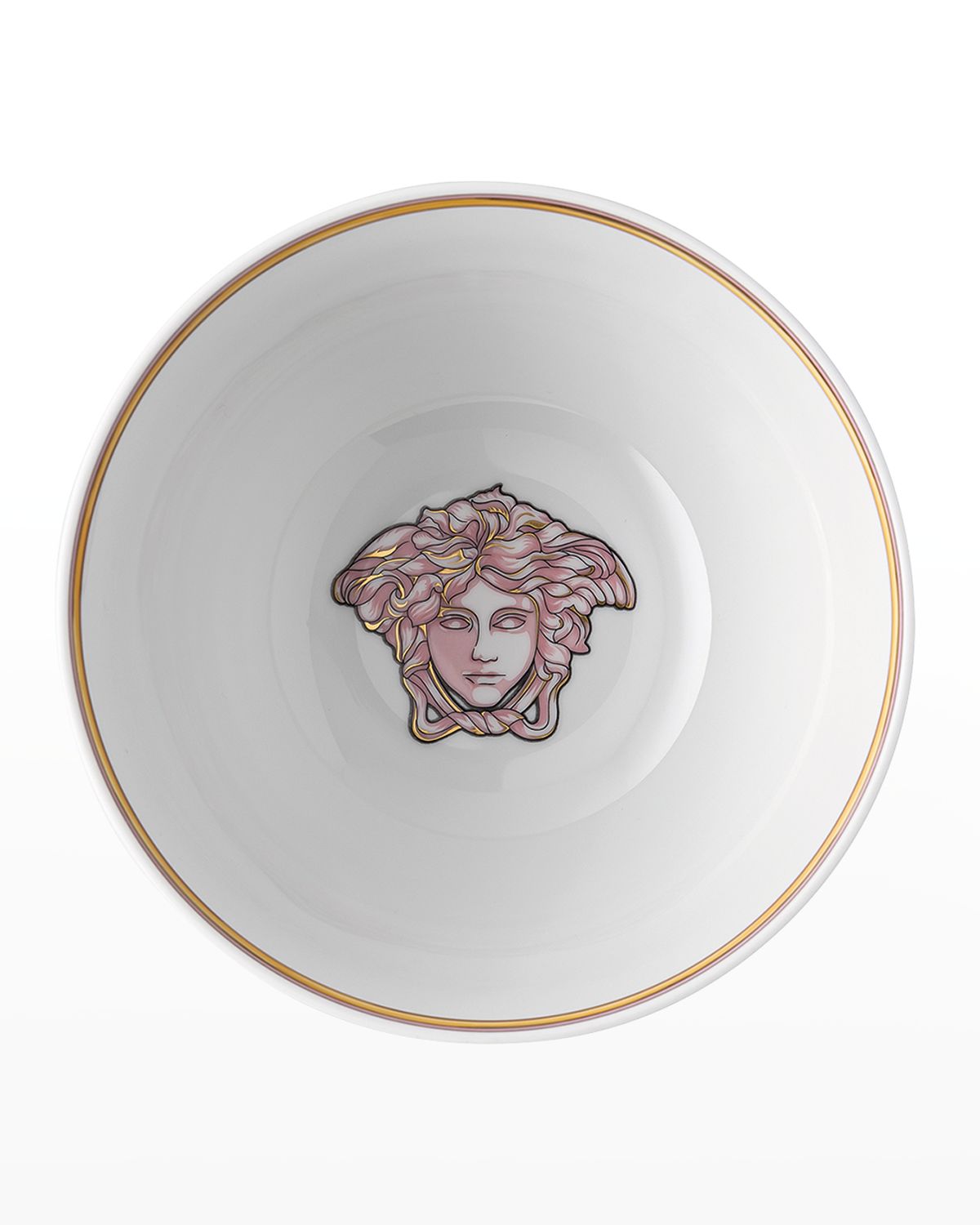 Versace Medusa Amplified Pink Coin Cereal Bowl