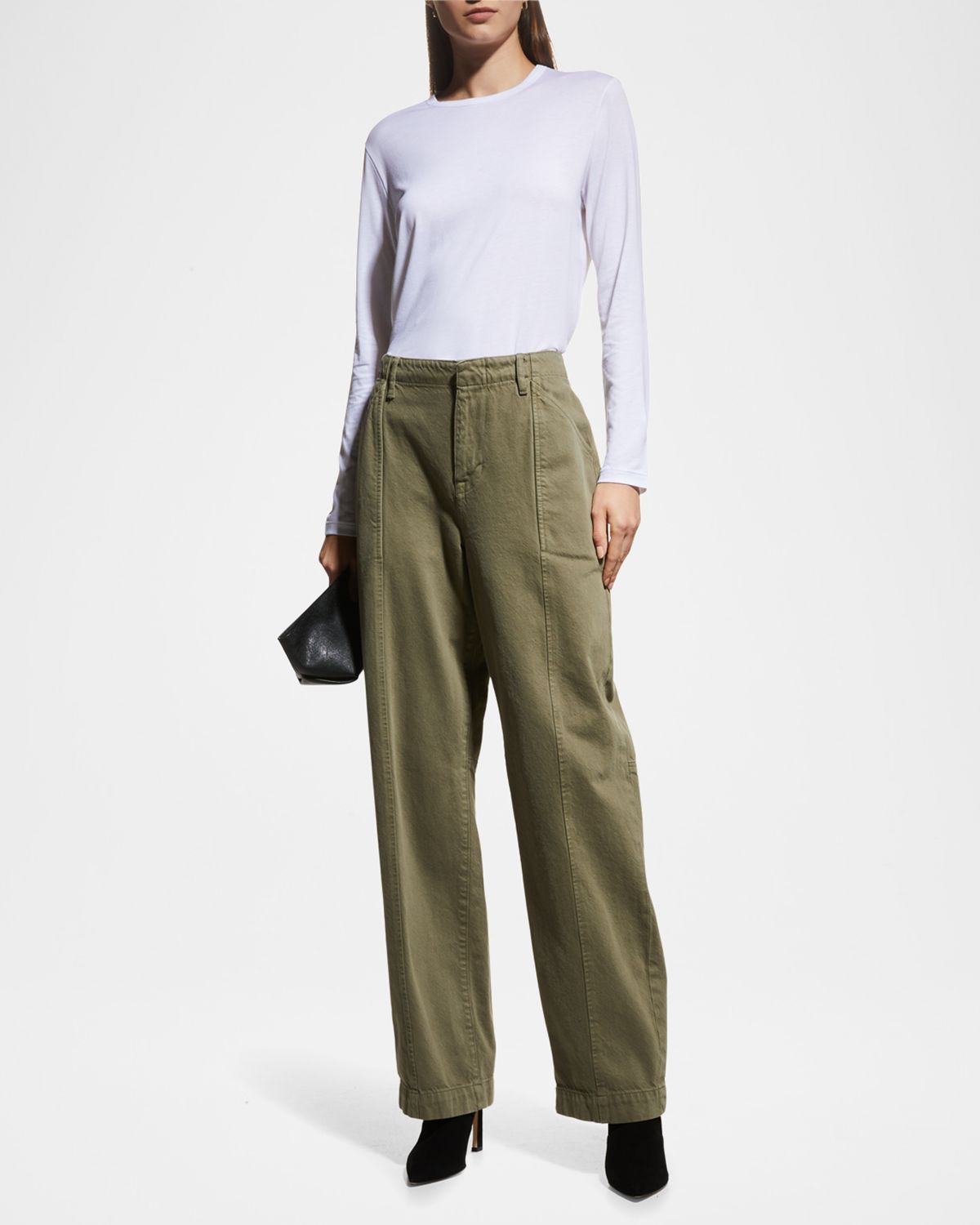 Majestic Filatures Lyocell Cotton Crewneck Tee