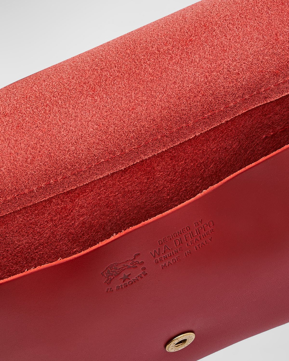 Il Bisonte Vachetta Leather Belt Bag