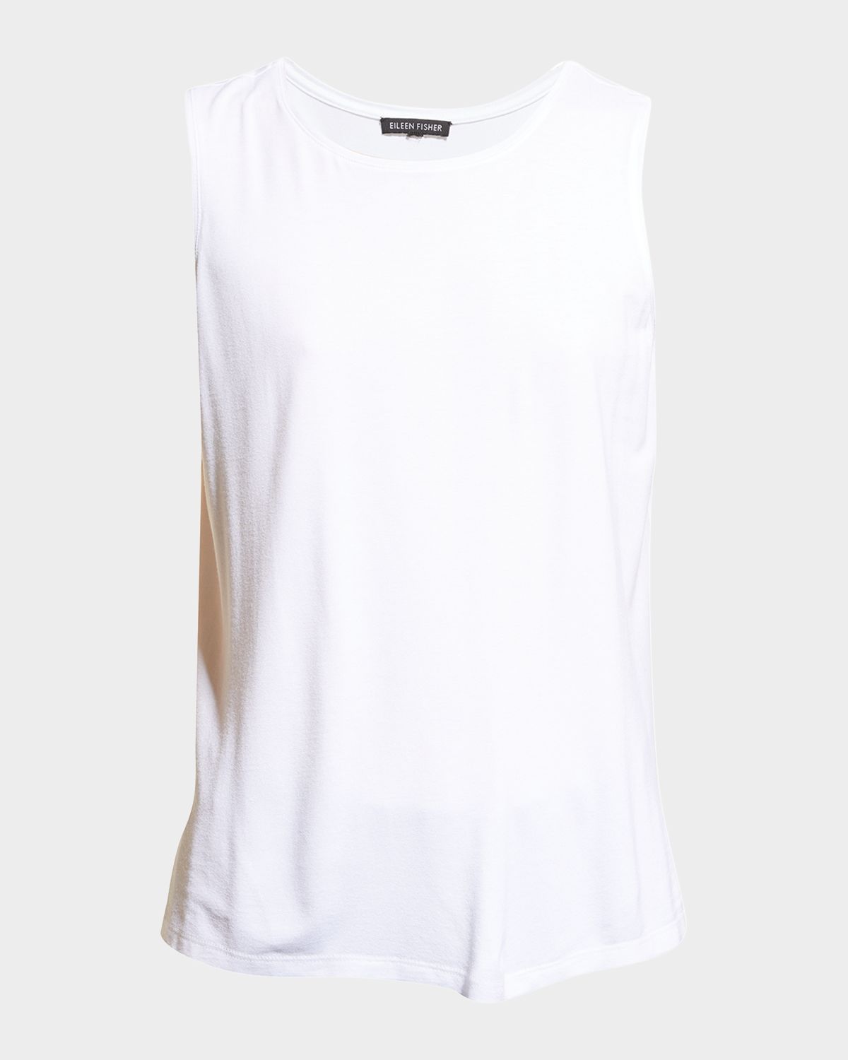 Eileen Fisher Scoop-Neck Jersey Knit Tank Top