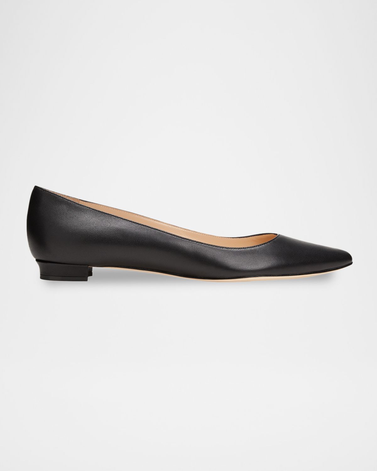 Manolo Blahnik Lanza BB Lambskin Ballerina Flats | Thumbnail 6