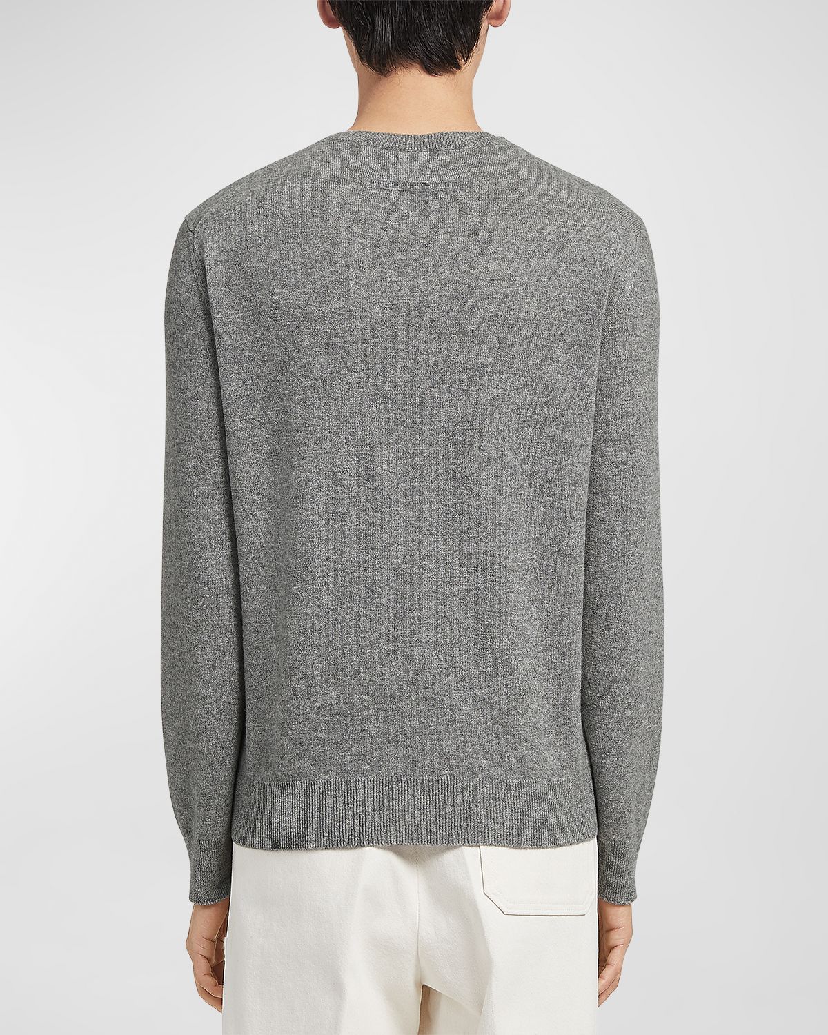ZEGNA Men 's Cashmere Crewneck Sweater