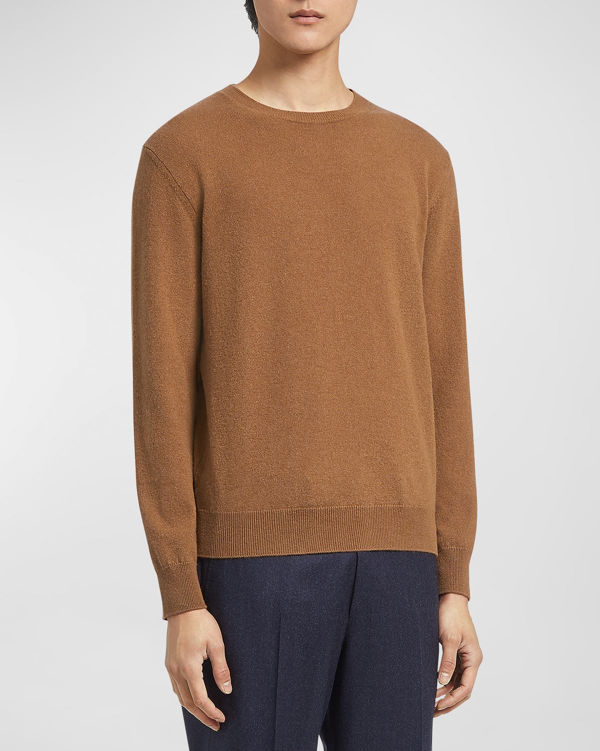 ZEGNA Men 's Oasi Cashmere Crewneck Sweater