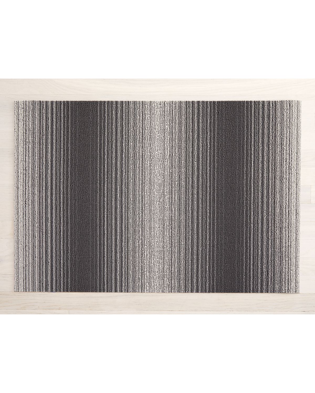 Chilewich Fade Stripe Shag Rug, 2 ' x 6 '
