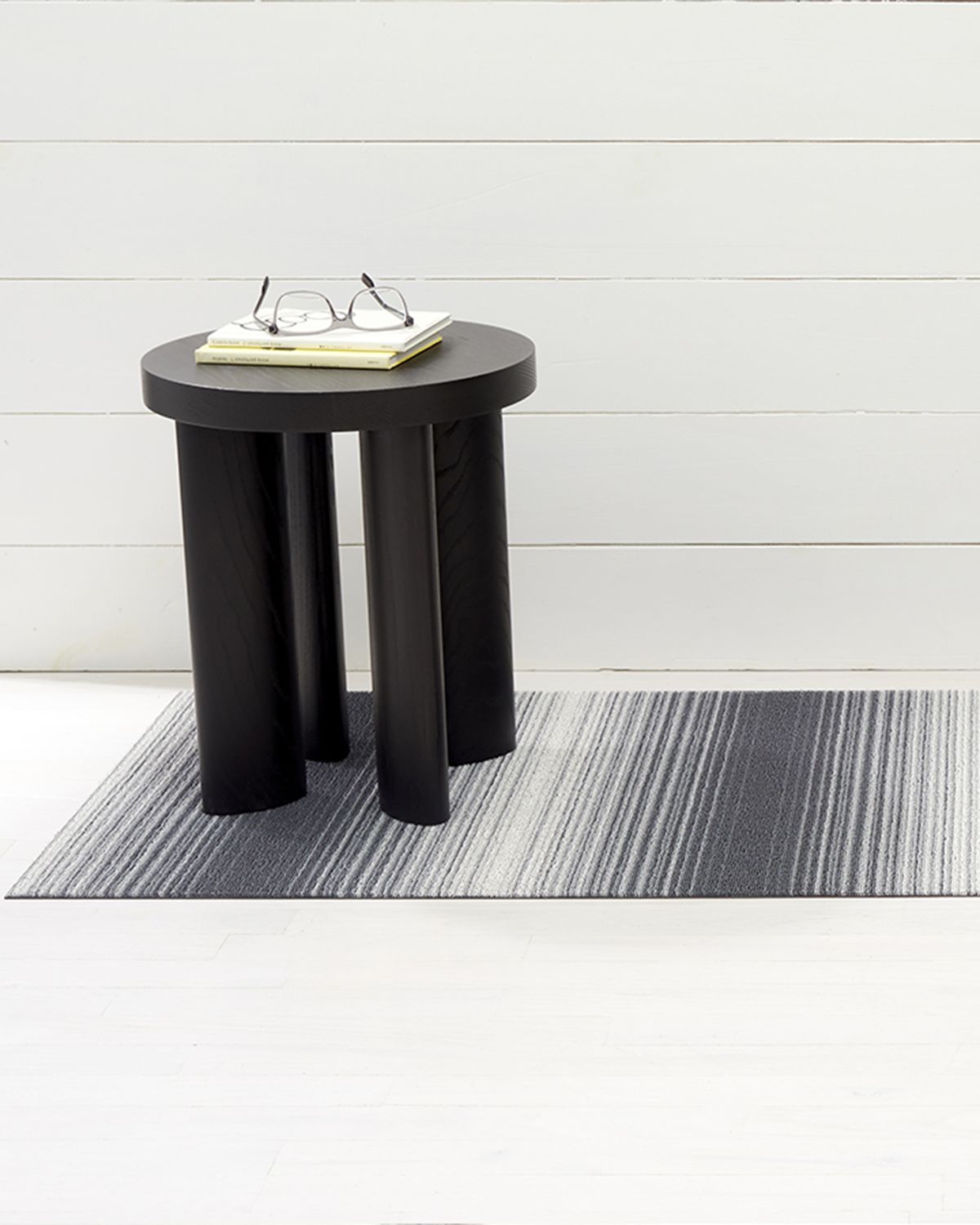 Chilewich Fade Stripe Shag Rug, 2 ' x 6 '