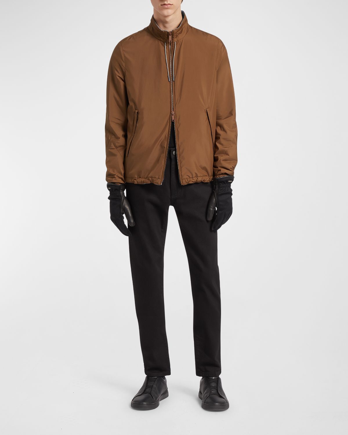 ZEGNA Men 's 5-Pocket Stretch Pants