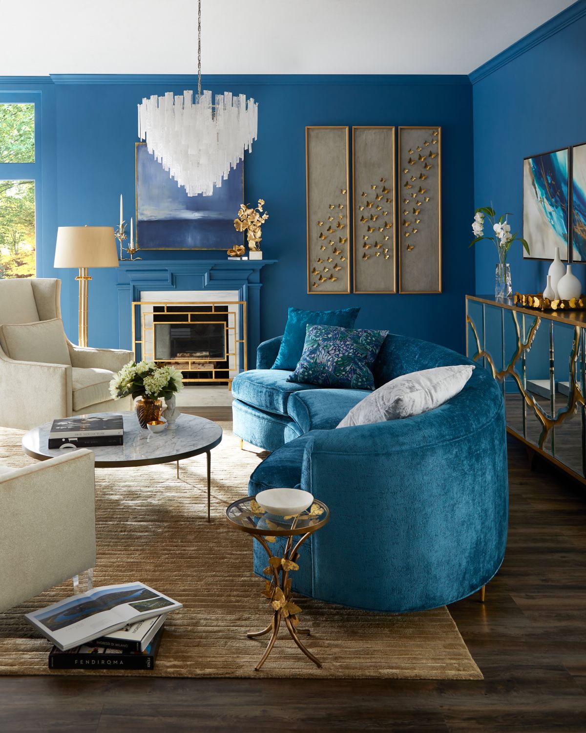 D.V. KAP Home Farfalla Decorative Pillow