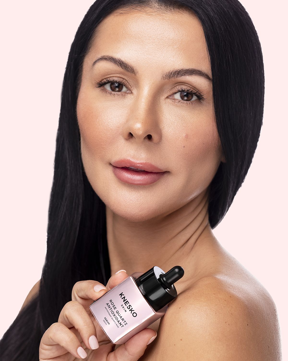 Knesko Skin Rose Quartz Antioxidant Serum, 1 oz.