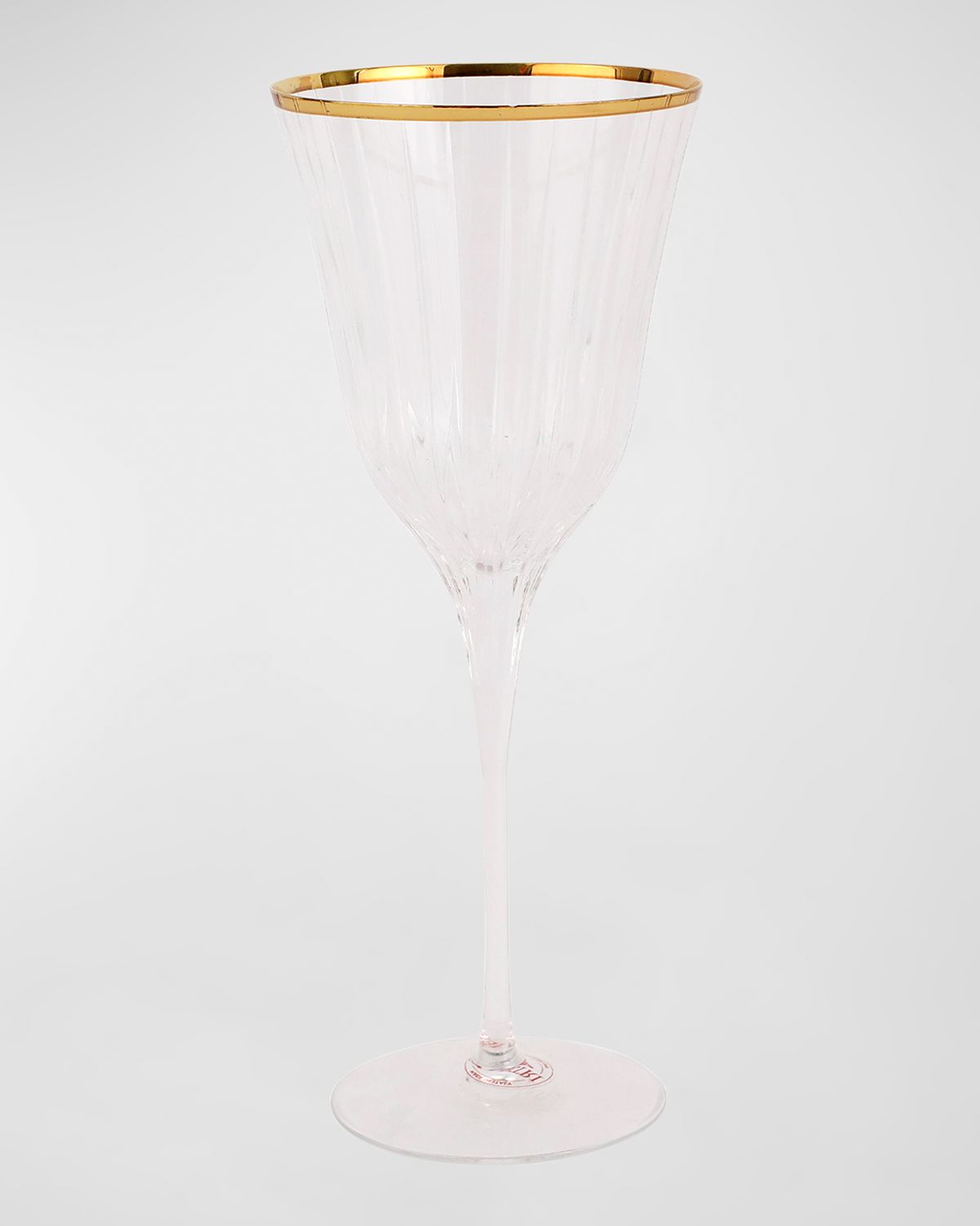 Vietri Natalia Gold Rim Water Glass | Thumbnail 5 Vietri Natalia Gold Rim Water Glass | Thumbnail 5