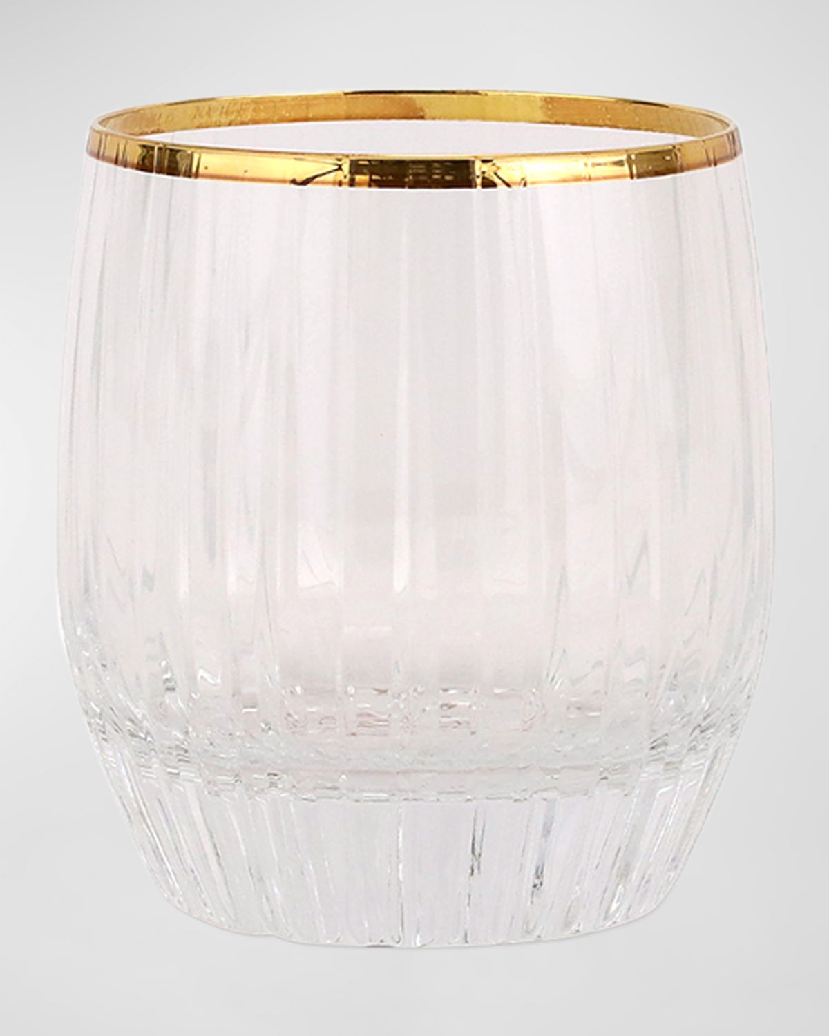 Vietri Natalia Gold Rim Double Old-Fashioned Glass | Thumbnail 5 Vietri Natalia Gold Rim Double Old-Fashioned Glass | Thumbnail 5