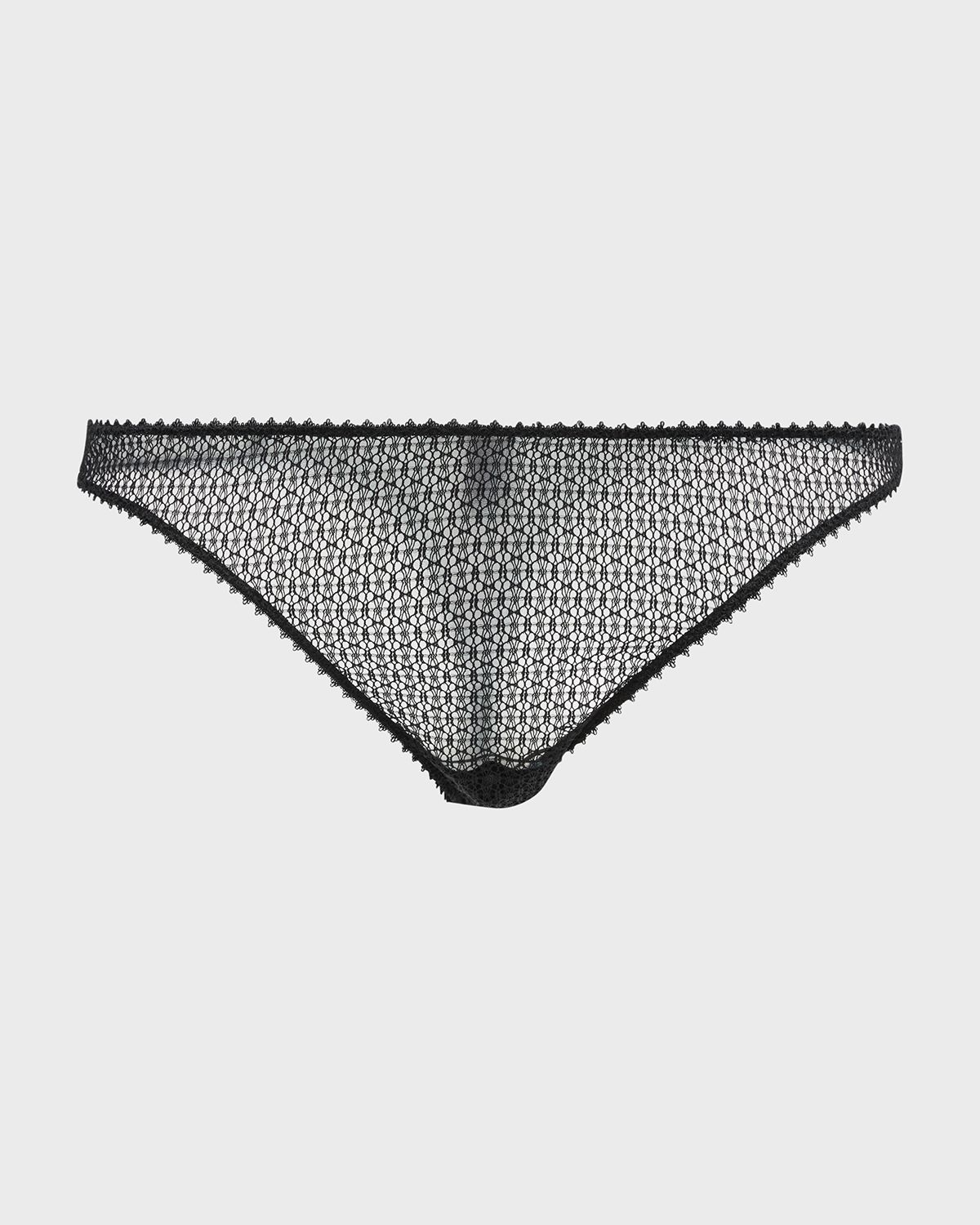 Kiki De Montparnasse High-Cut Crochet Thong