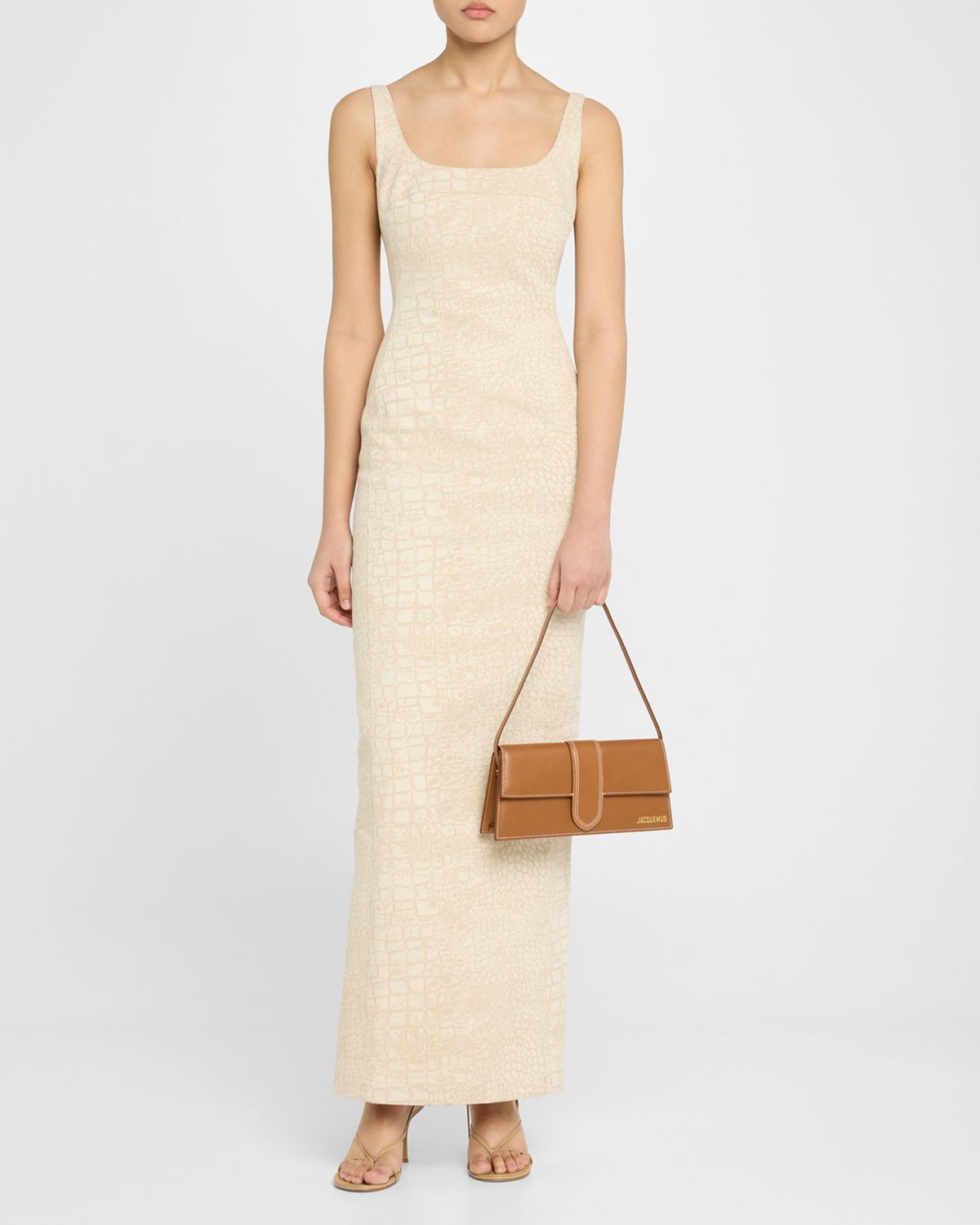 Jacquemus Le Bambino Long Leather Shoulder Bag