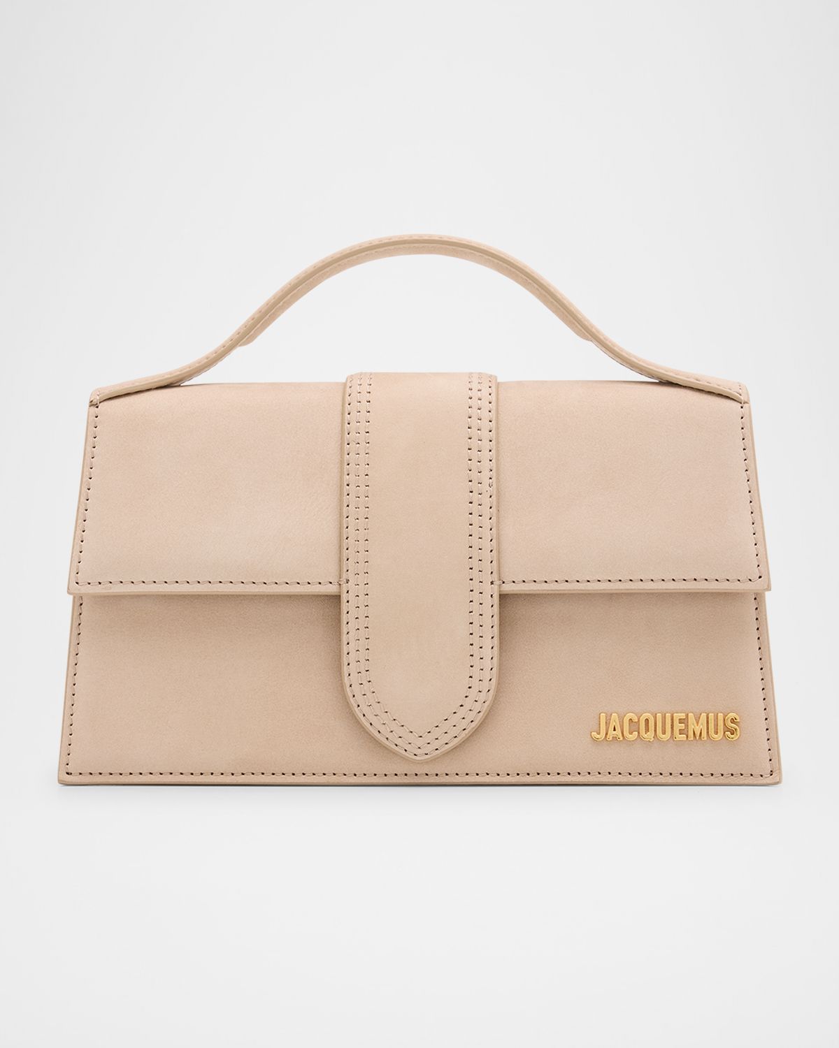 Jacquemus Le Grand Bambino Leather Top Handle Bag