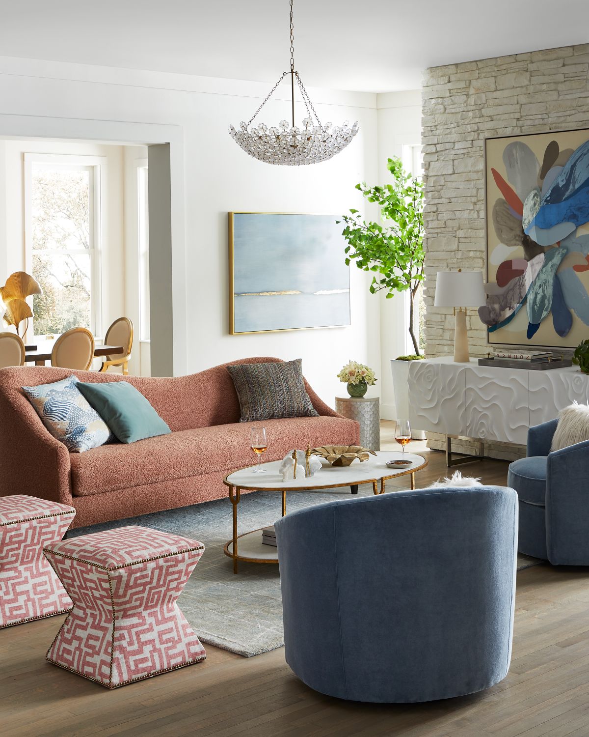 Barclay Butera by Eastern Accents Brentwood Abstract Decorative Pillow