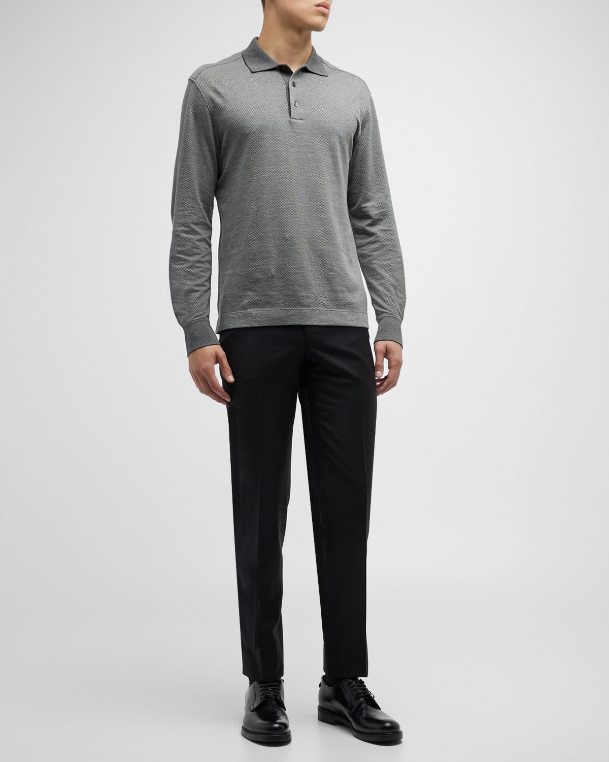 ZEGNA Men 's Trofeo Slim-Straight Trousers