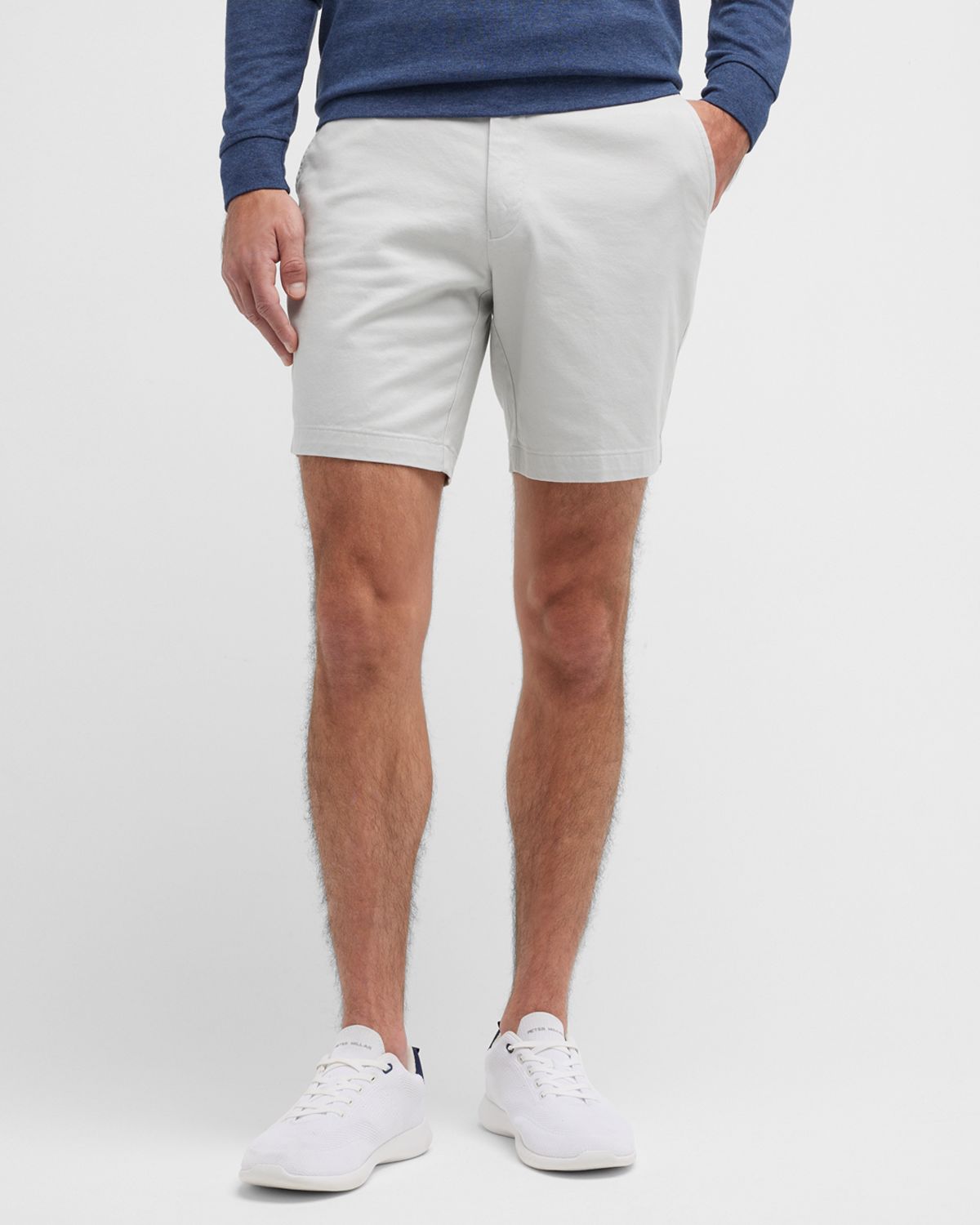 Peter Millar Men 's Pilot Flat Front Shorts