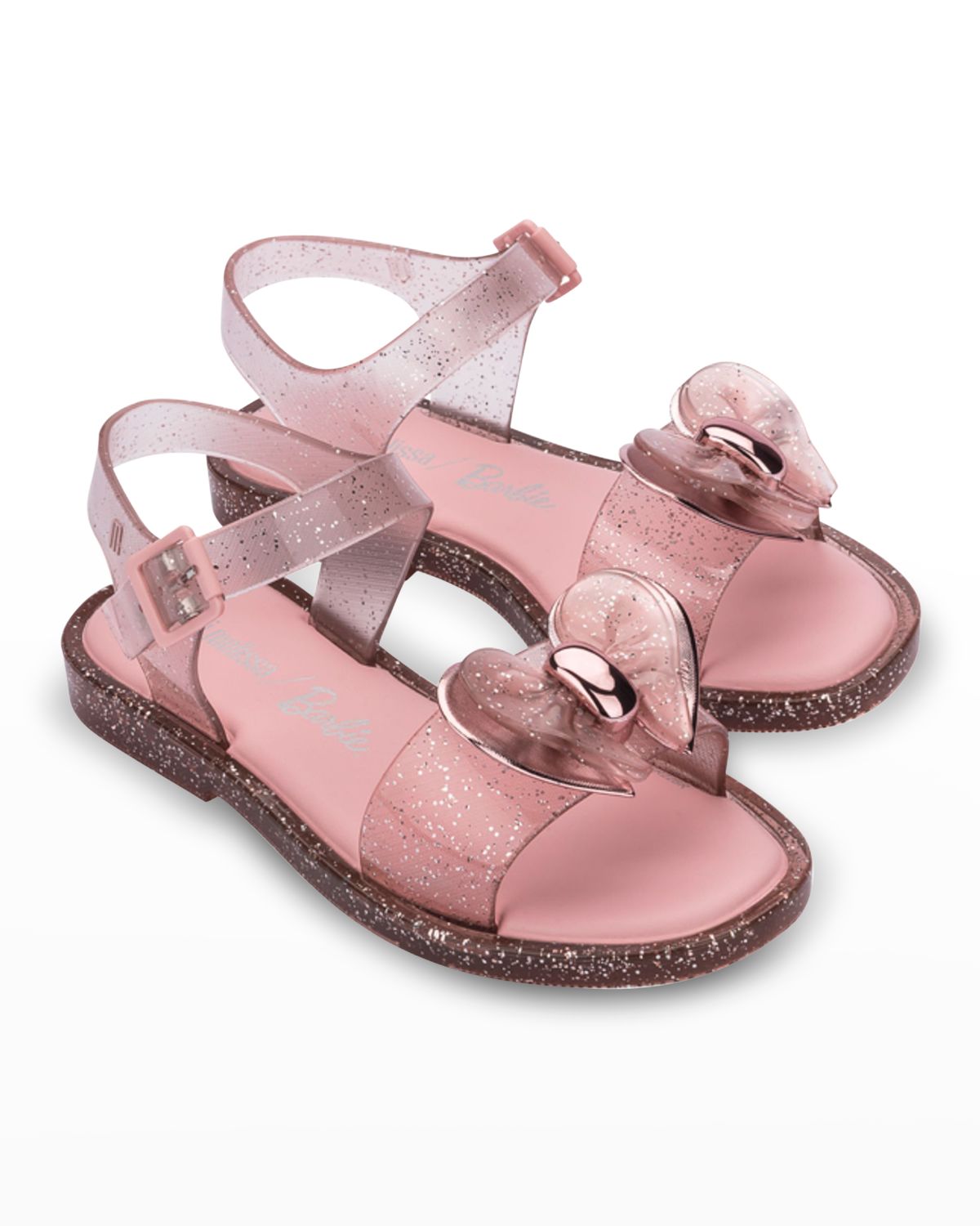 Mini Melissa Girl 's Bow PVC Sandals, Baby/Toddlers