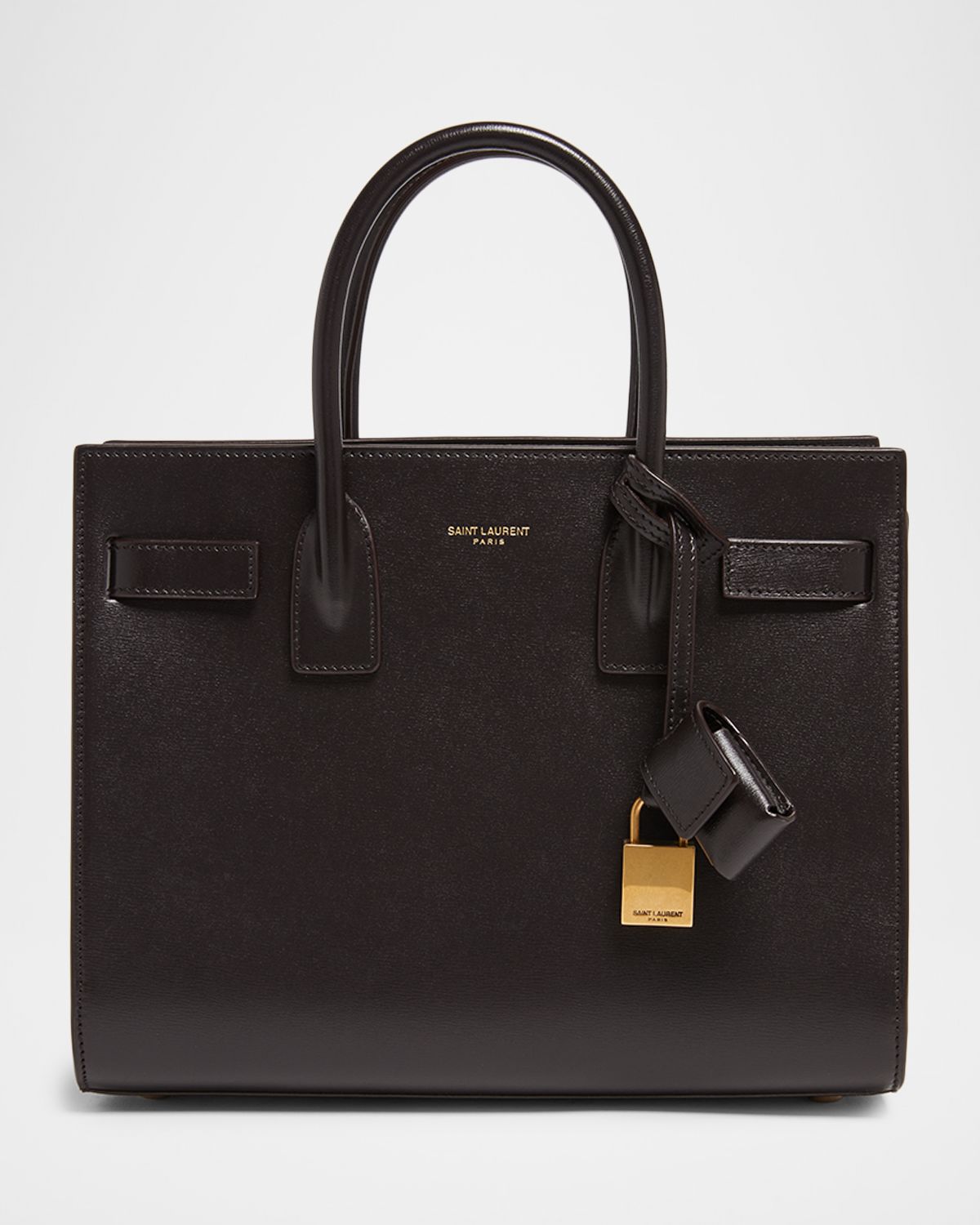 Saint Laurent Sac De Jour Baby Top-Handle Bag in Smooth Leather