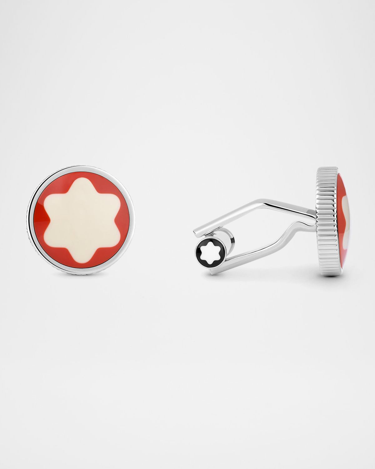 Montblanc Men 's Heritage Logo Emblem Cufflinks