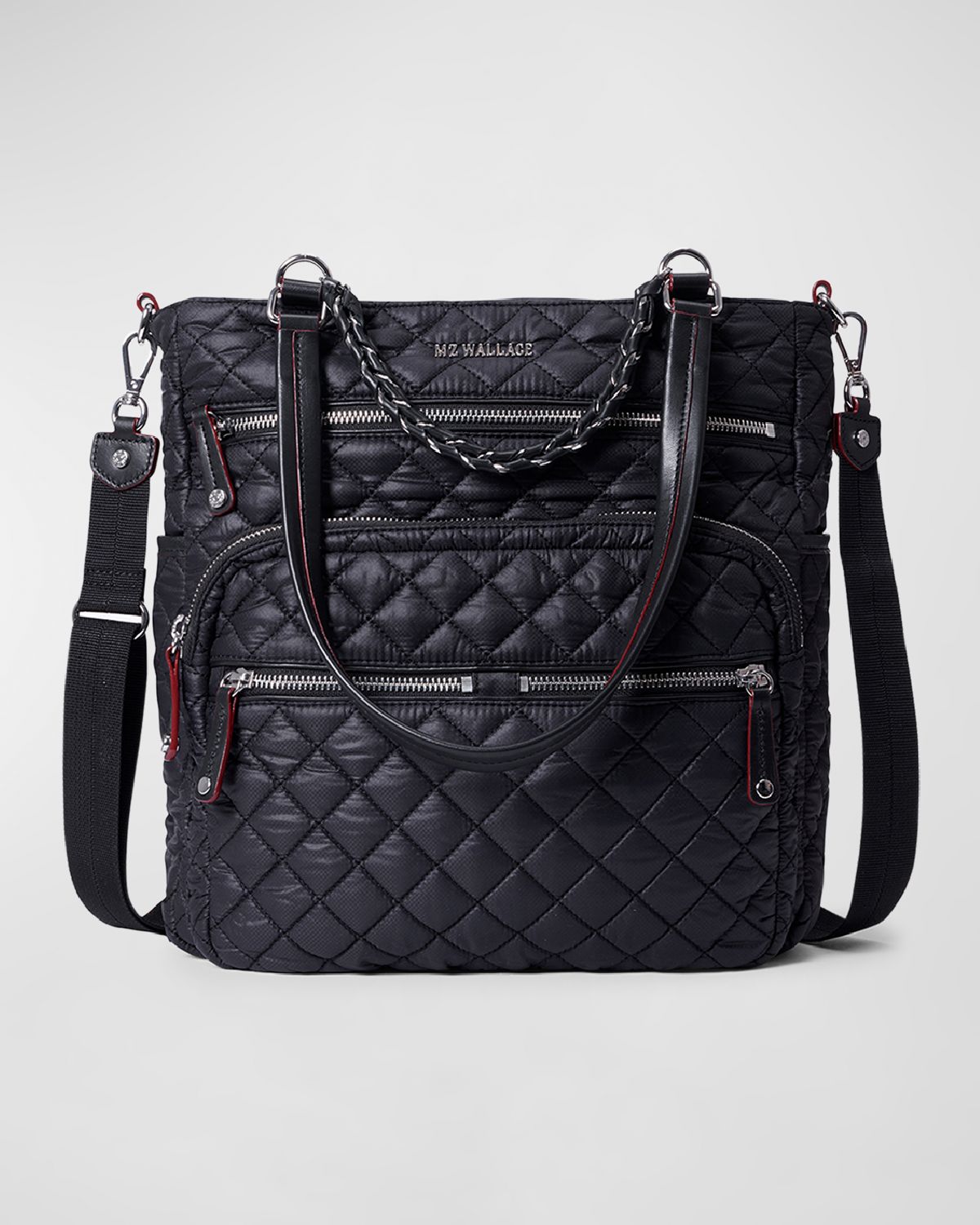 MZ WALLACE Crosby Magazine Recycled Nylon Shoulder Bag