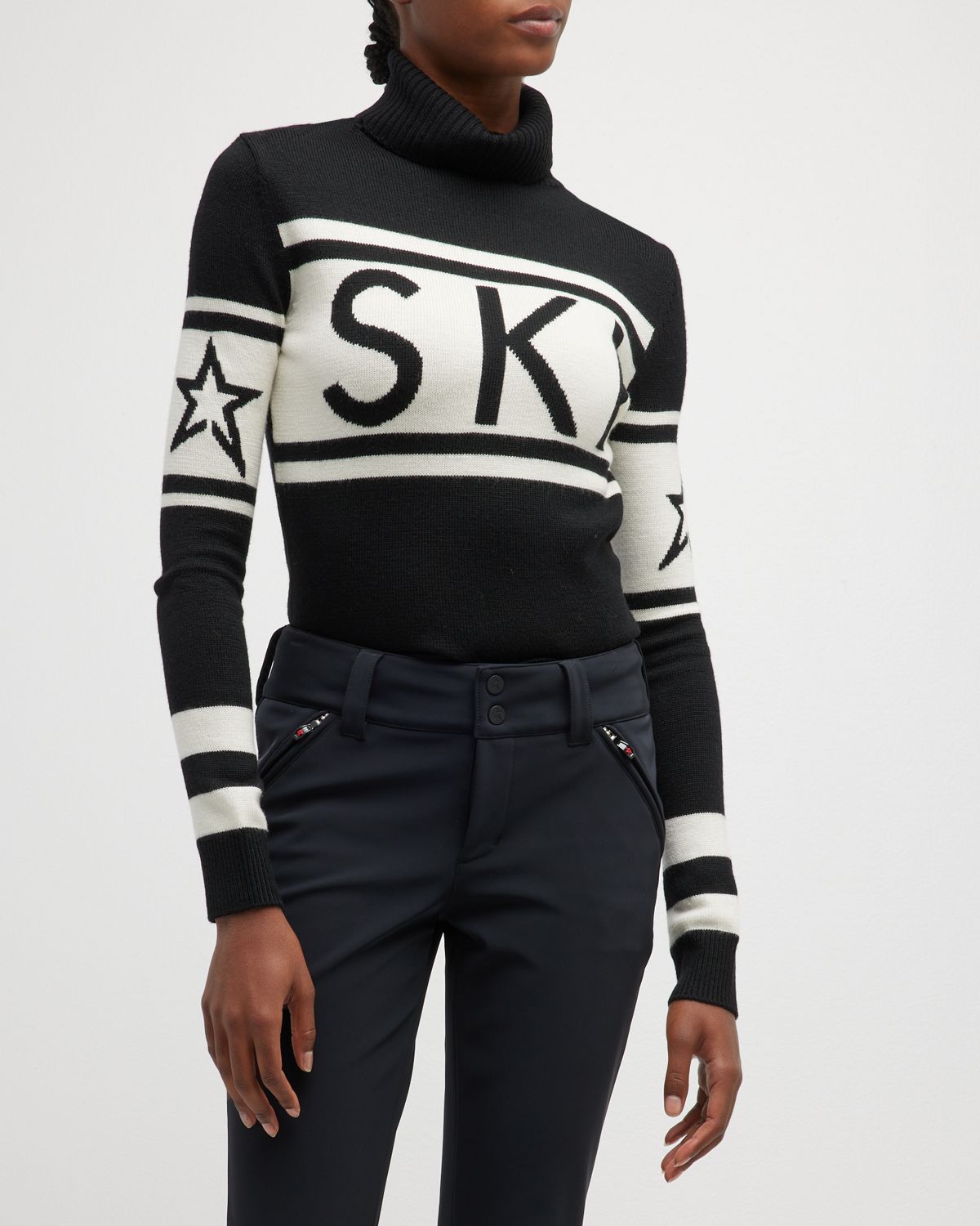 Perfect Moment Schild Intarsia Knit Sweater
