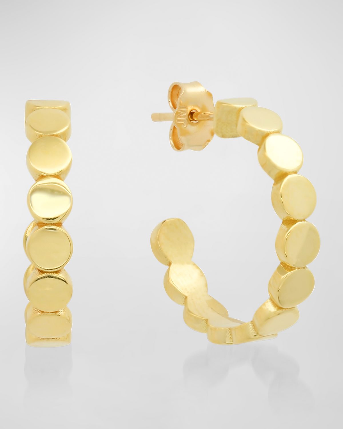 Jennifer Meyer Small Circle Link Hoop Earrings