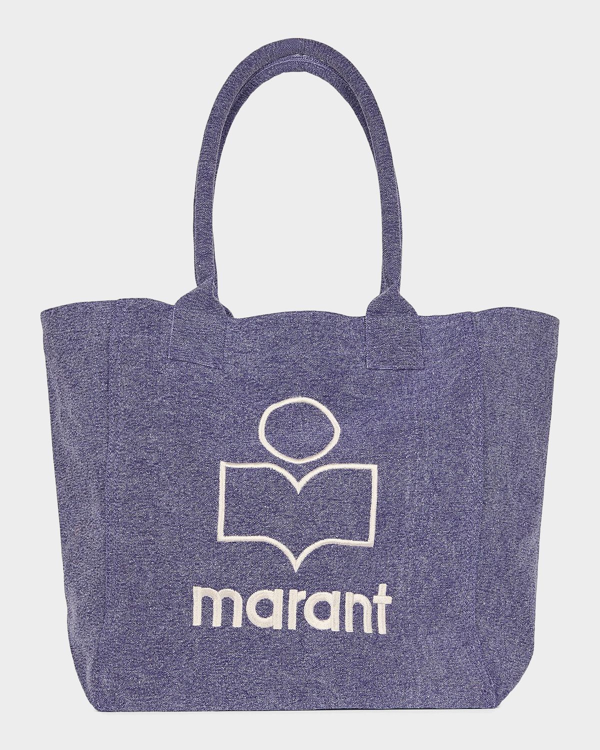 Isabel Marant Yenky Small Washed Canvas Tote Bag