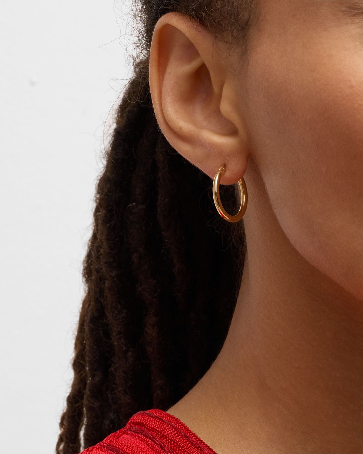 Roberto Coin 18K Polished Hoop Earrings, 15mm