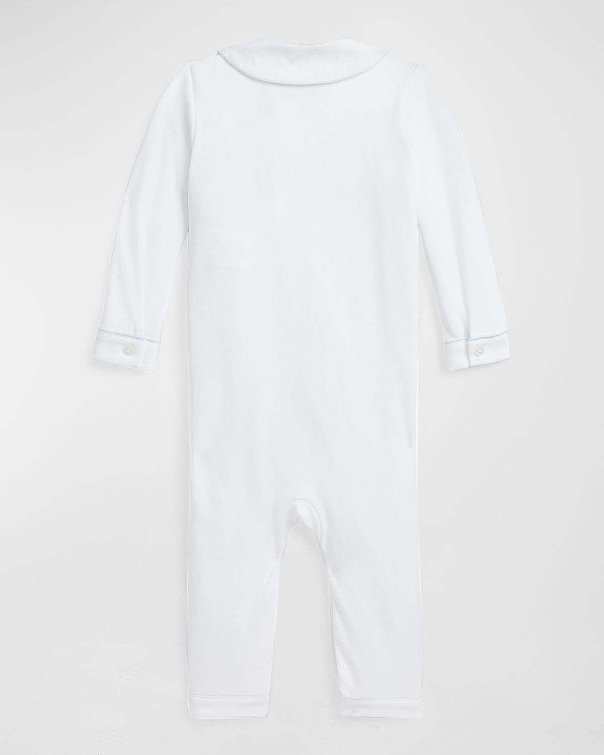 Ralph Lauren Childrenswear Boy 's Double Breasted Embroidered Coverall, Size 3M-18M
