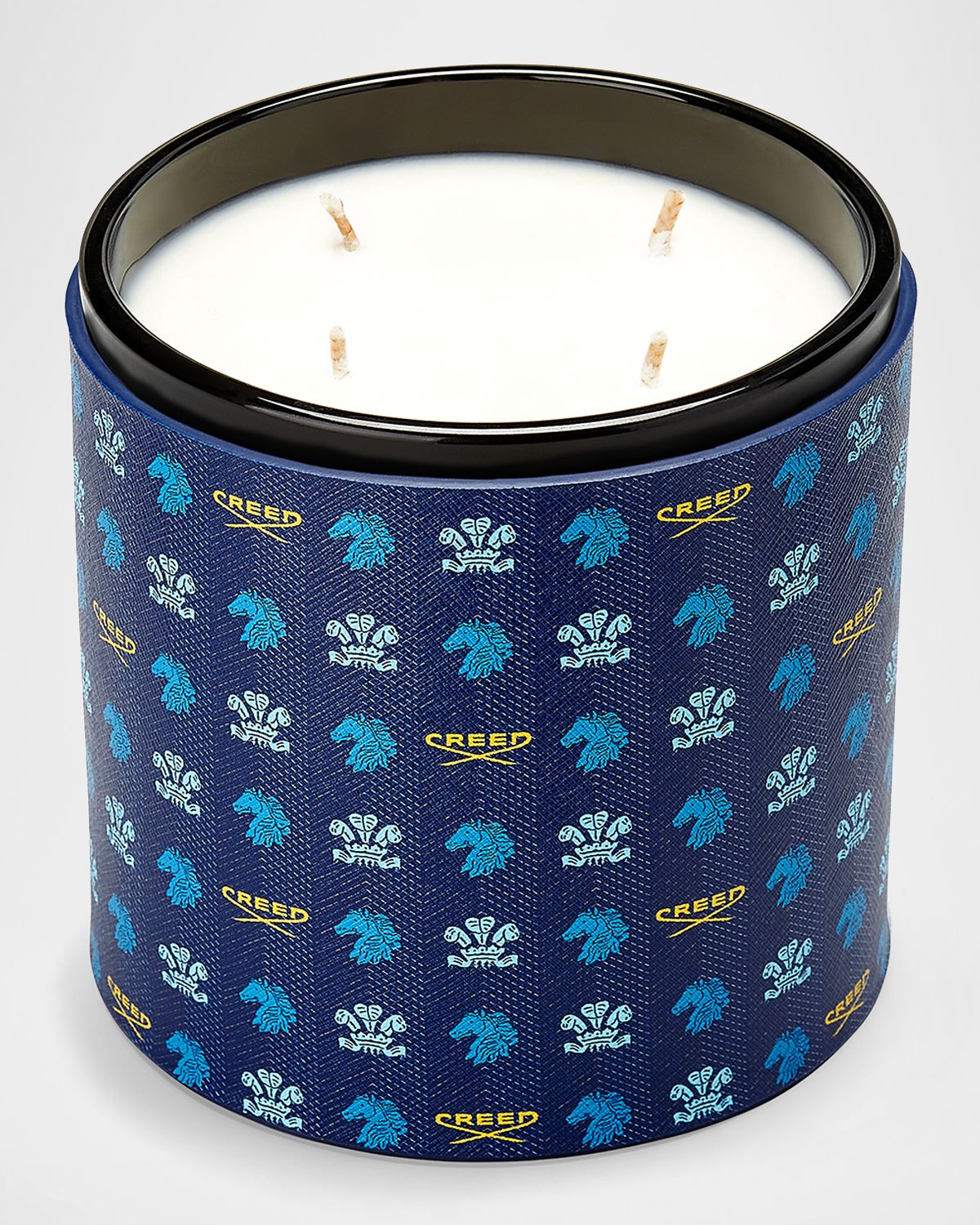 CREED 3.7 lb. Birmanie Oud Large Leather Candle