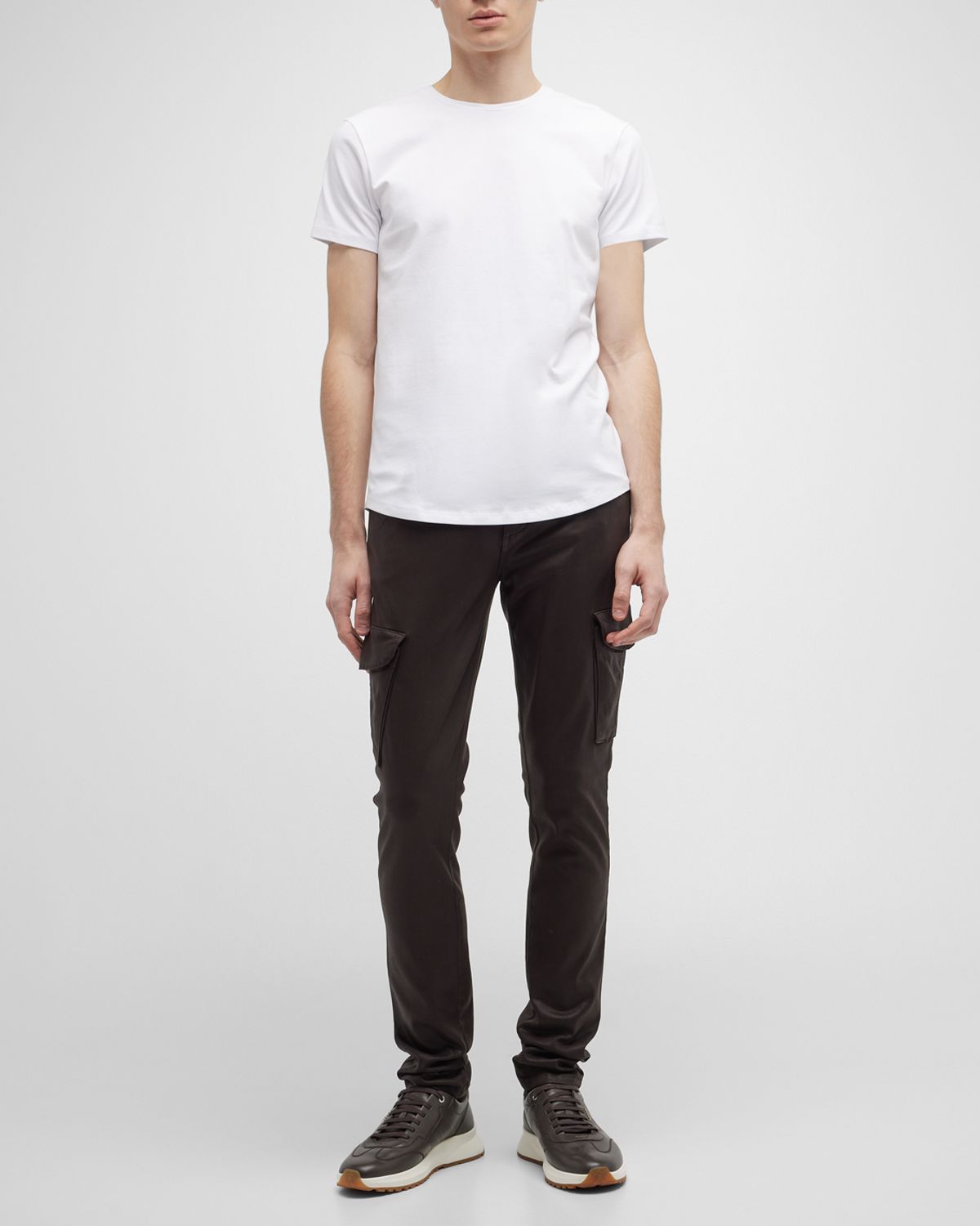 monfrere Men 's Dann Solid Crew T-Shirt