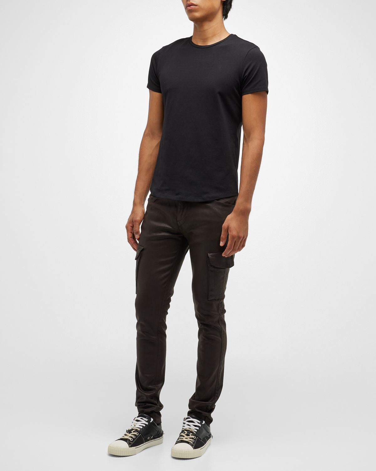 monfrere Men's Dann Solid Crew T-Shirt