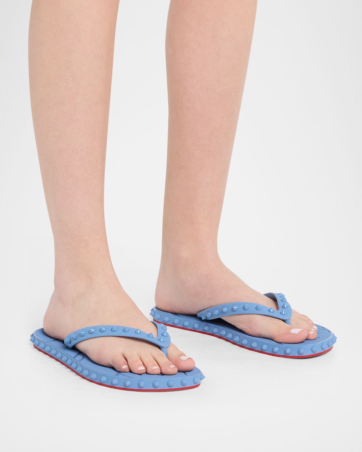 Christian Louboutin Loubi Donna Spike Flip Flops | Thumbnail 7 Christian Louboutin Loubi Donna Spike Flip Flops | Thumbnail 7
