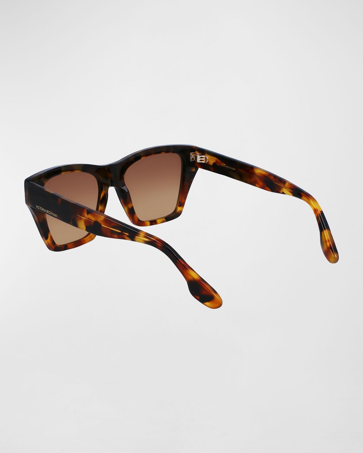 Victoria Beckham Classic V Modified Square Acetate Sunglasses