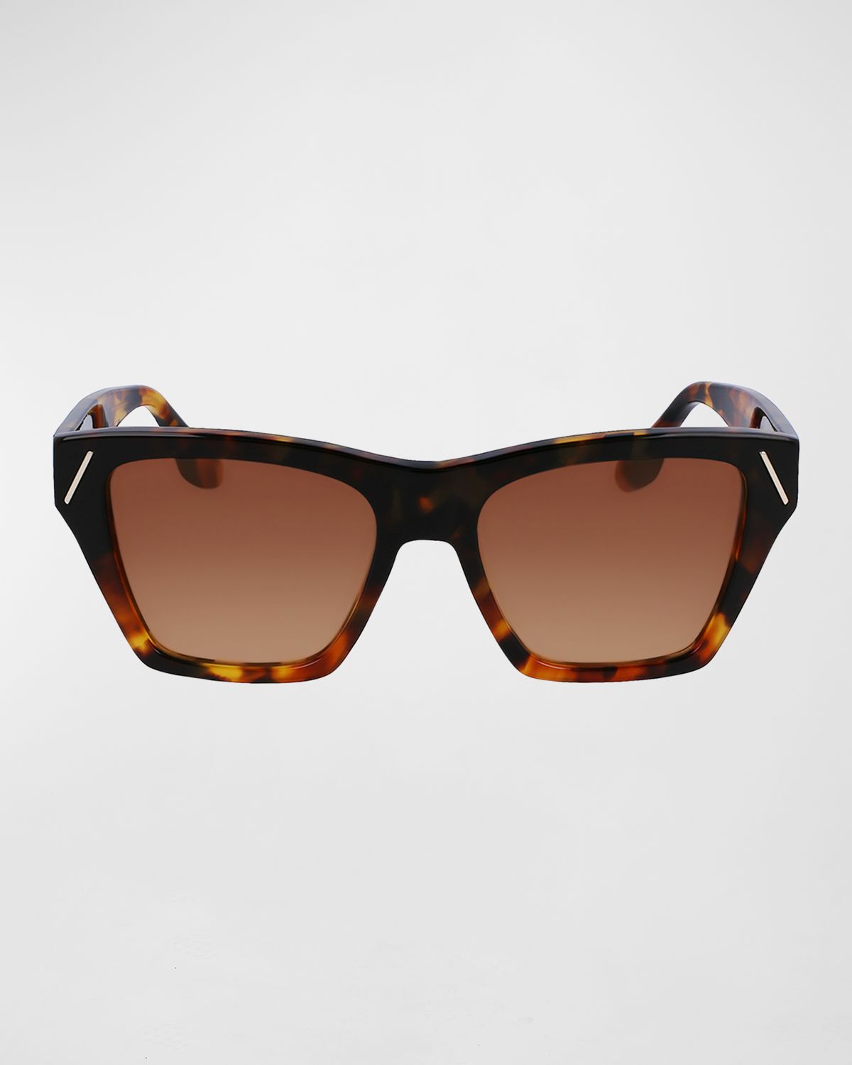 Victoria Beckham Classic V Modified Square Acetate Sunglasses