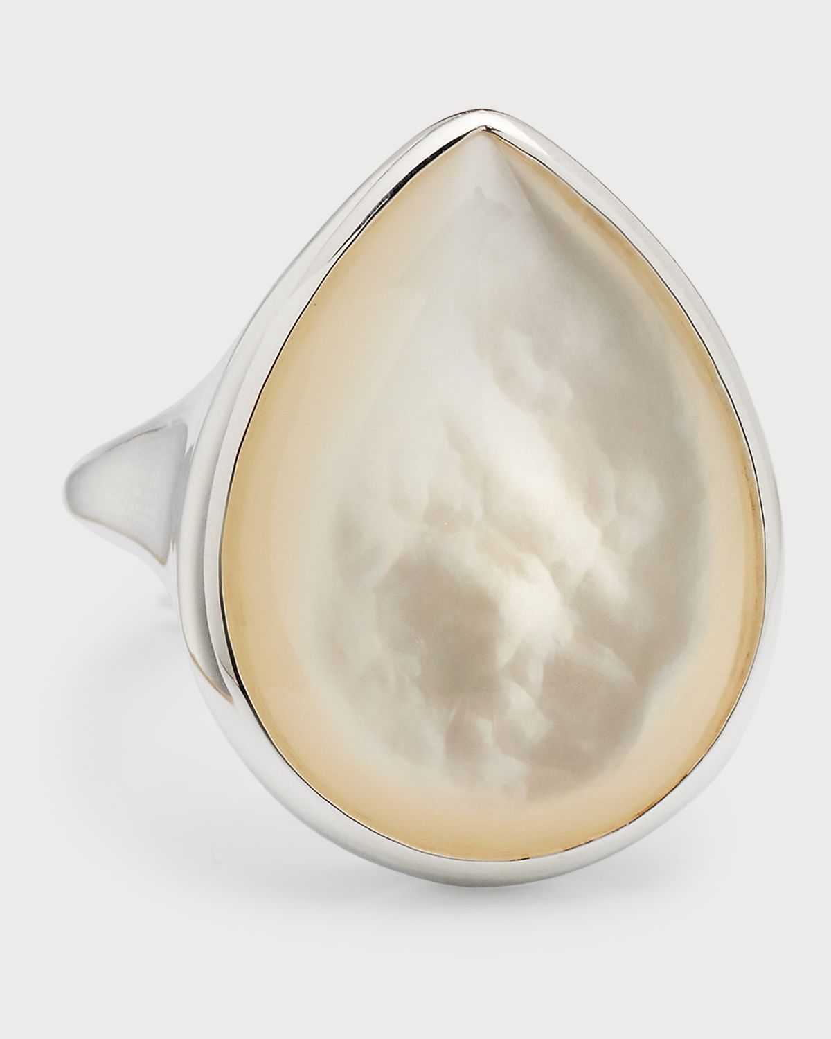 Ippolita Sculptured Teardrop Ring in Sterling Silver