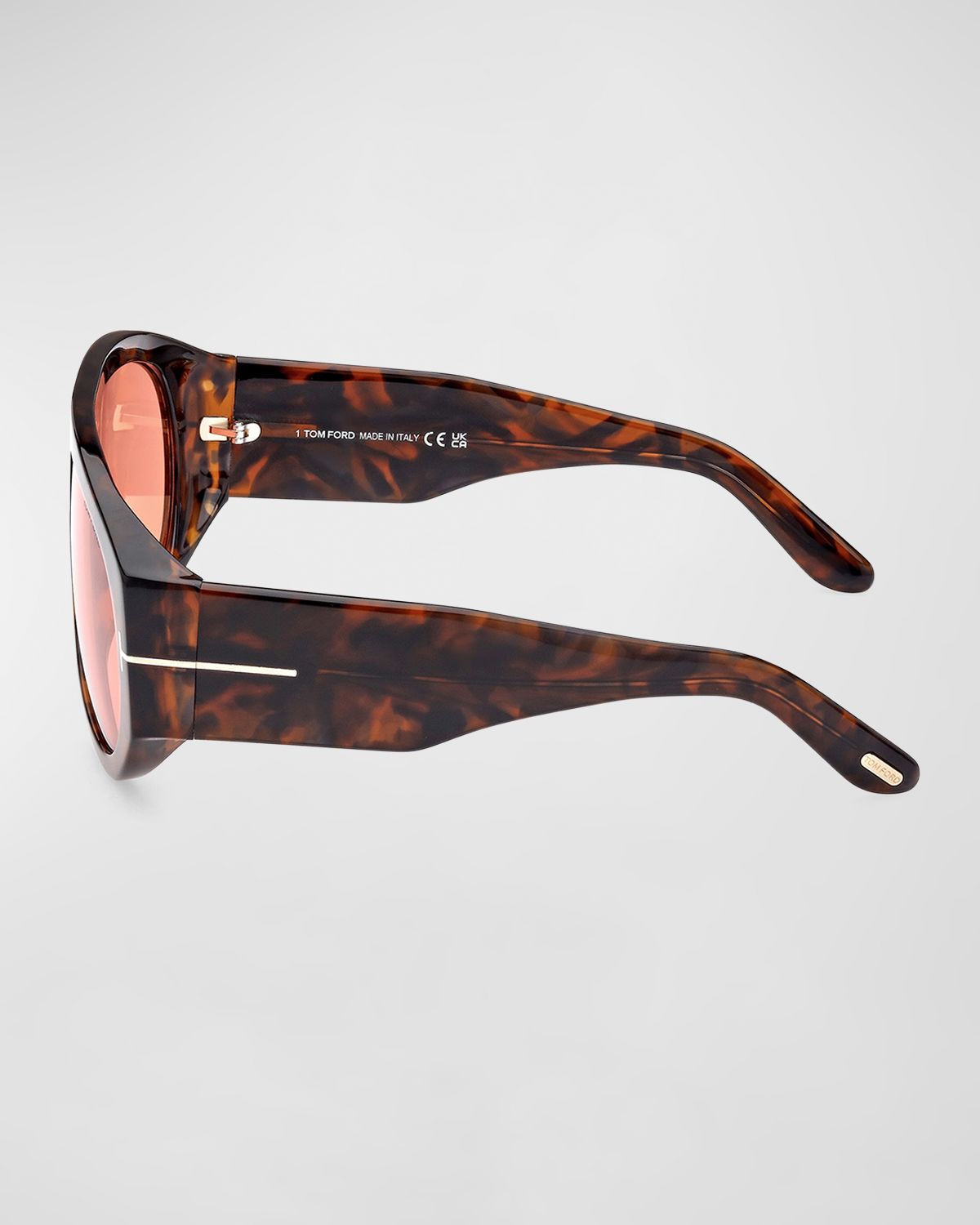 TOM FORD Men 's Bronson T-Logo Shield Sunglasses | Thumbnail 2 TOM FORD Men 's Bronson T-Logo Shield Sunglasses | Thumbnail 2