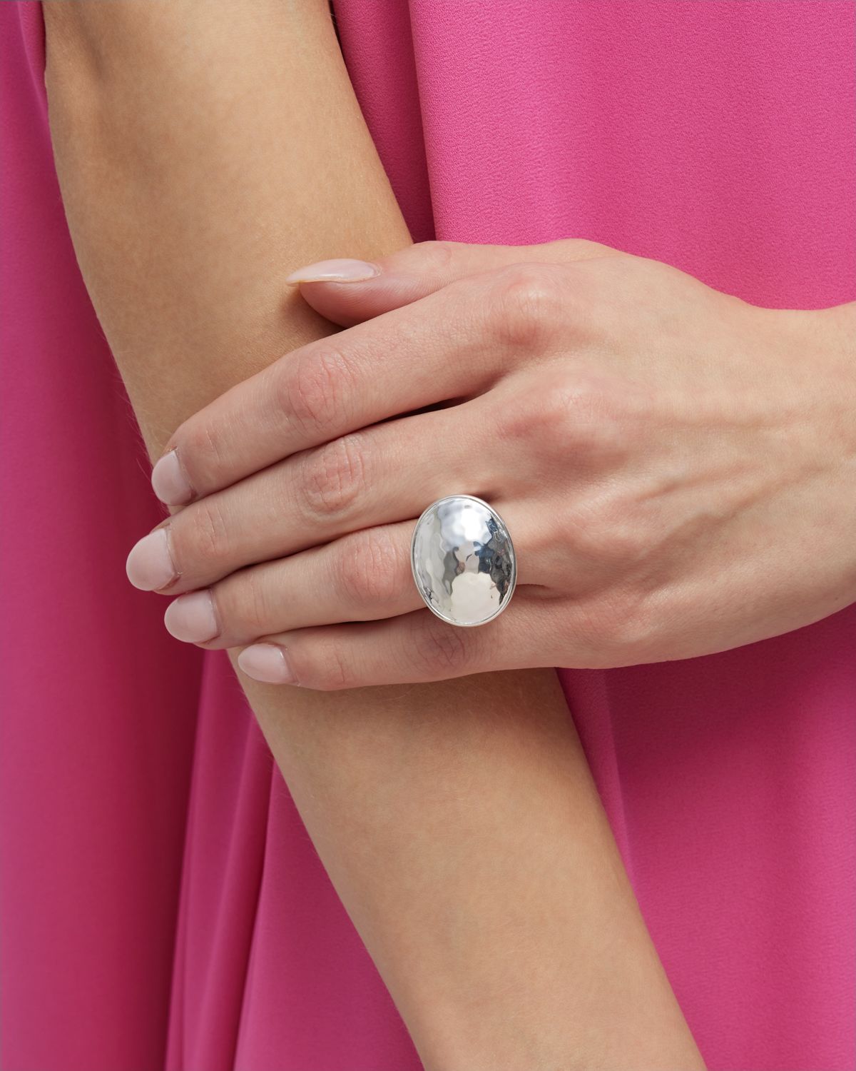 Ippolita Wide Goddess Ring in Sterling Silver
