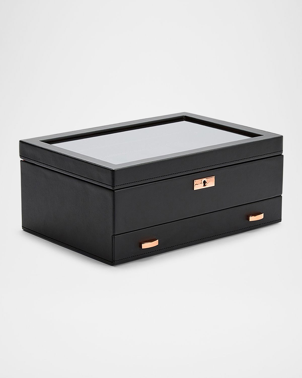 WOLF Axis 10-Piece Watch Box with Drawer