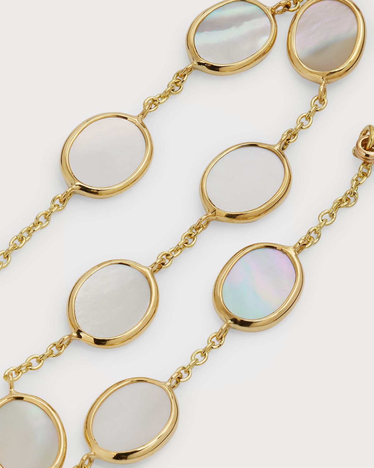 Ippolita 18k Polished Rock Candy Confetti Bracelet in Mother of Pearl