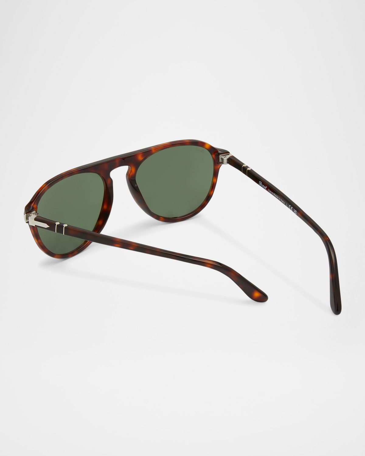 Persol Men 's Keyhole Bridge Round Sunglasses