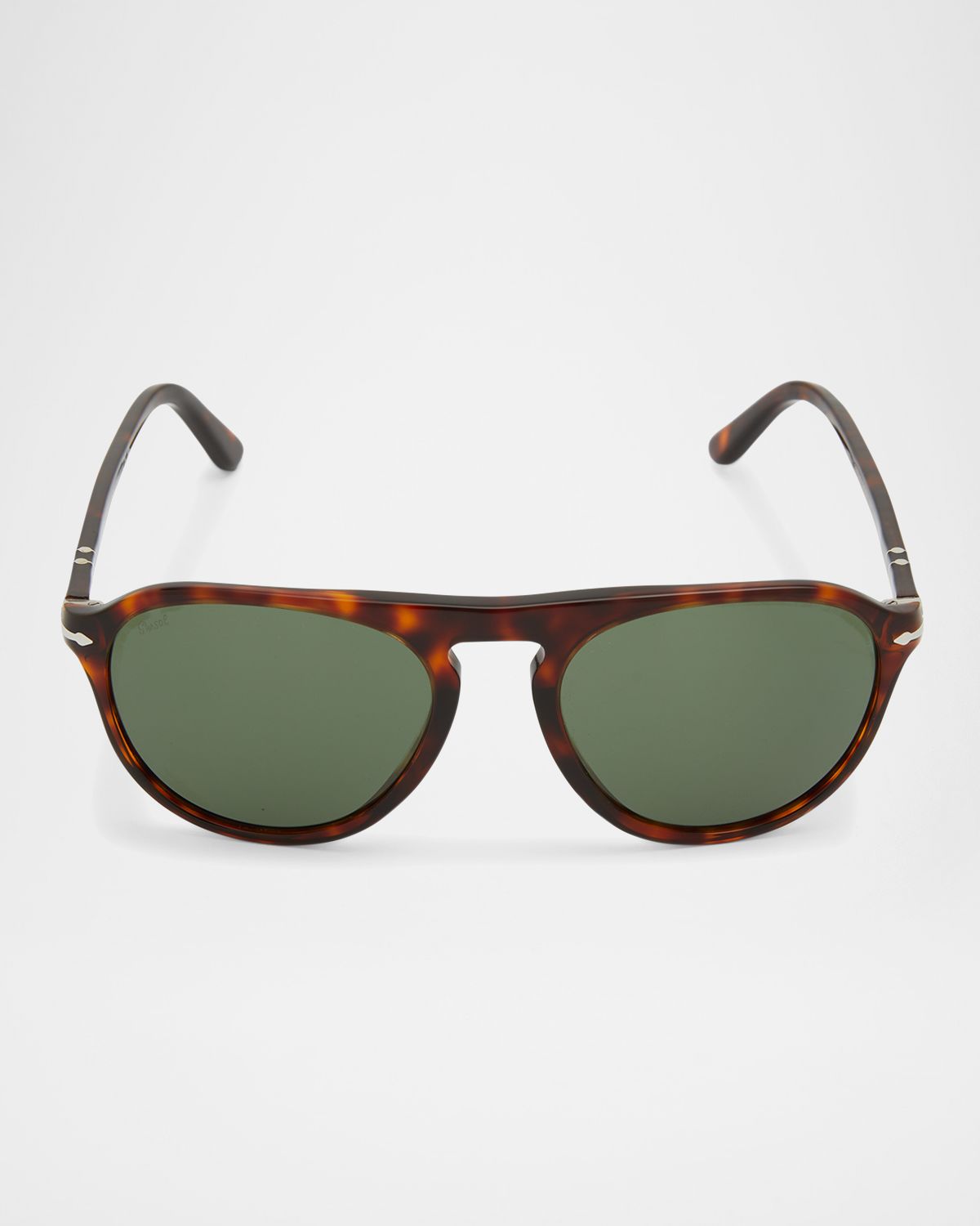 Persol Men 's Keyhole Bridge Round Sunglasses