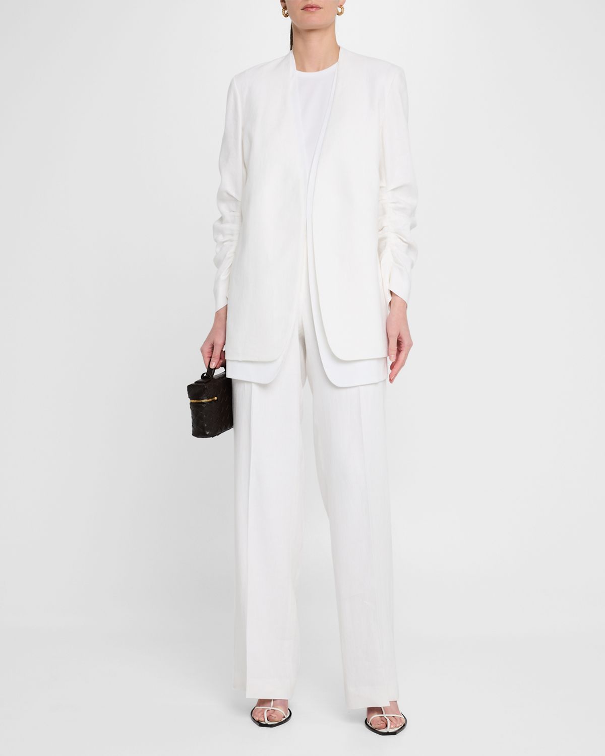 Lafayette 148 New York Sullivan High-Rise Wide-Leg Pants