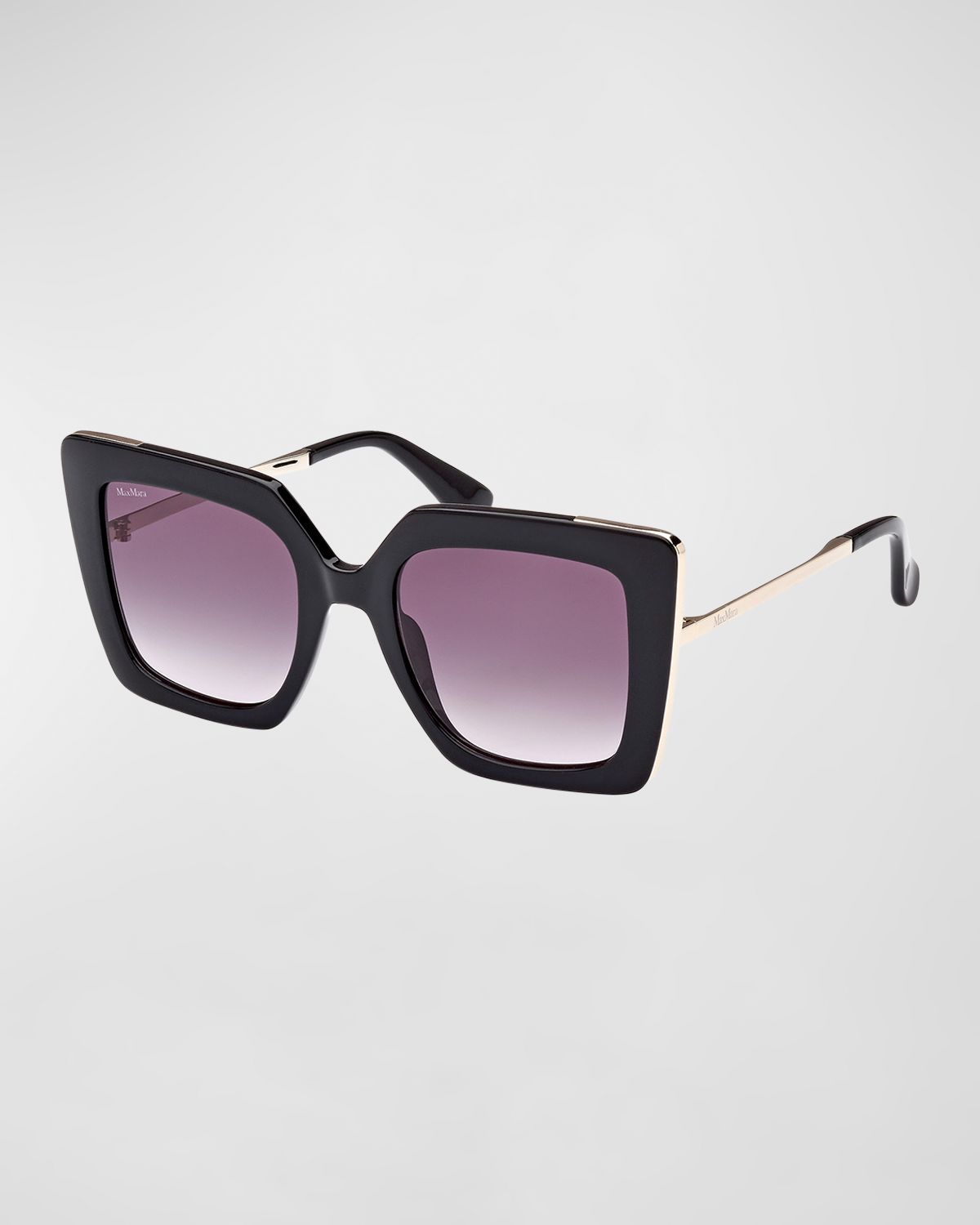 Max Mara Gradient Acetate Butterfly Sunglasses